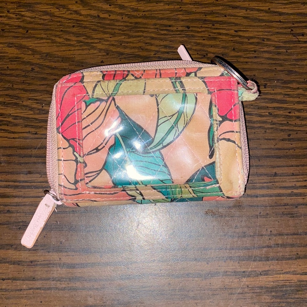 Vera Bradley wallet with matching lanyard